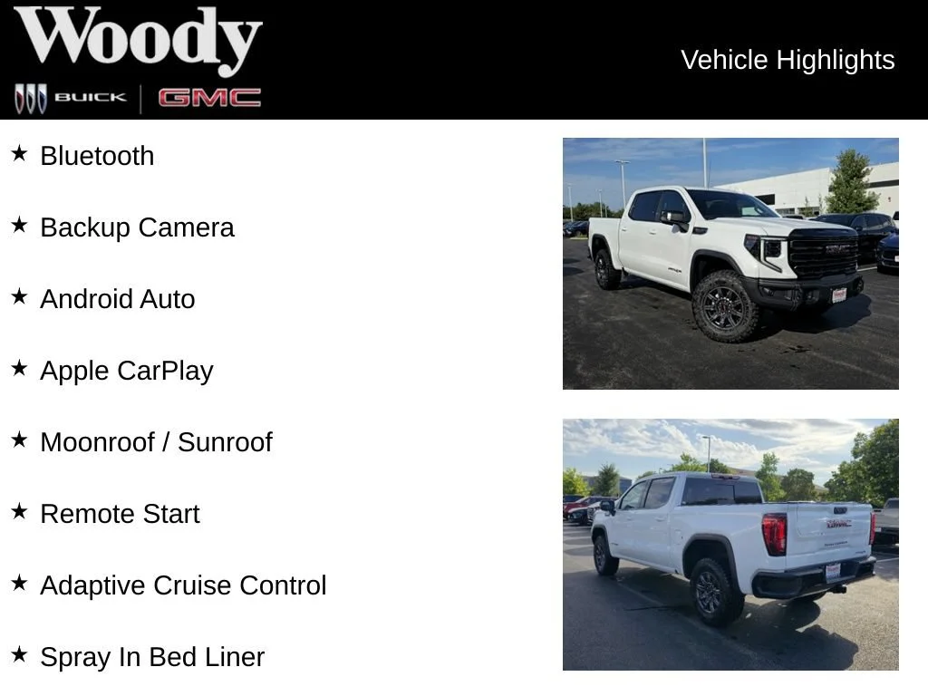 New 2026 Summit White GMC AT4X image 3
