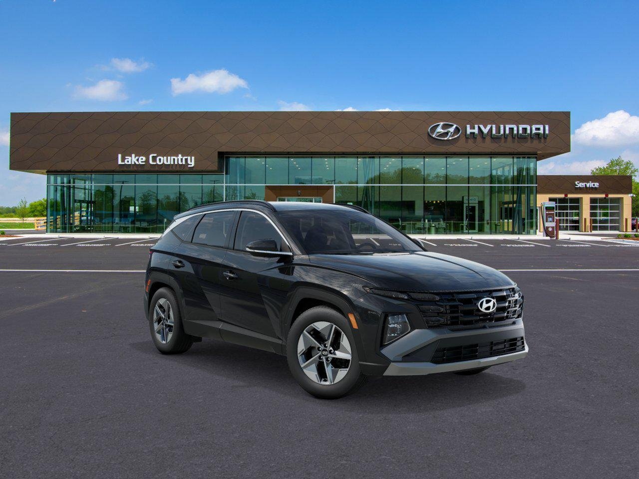New 2026 Phantom Black Hyundai SEL AWD image 2
