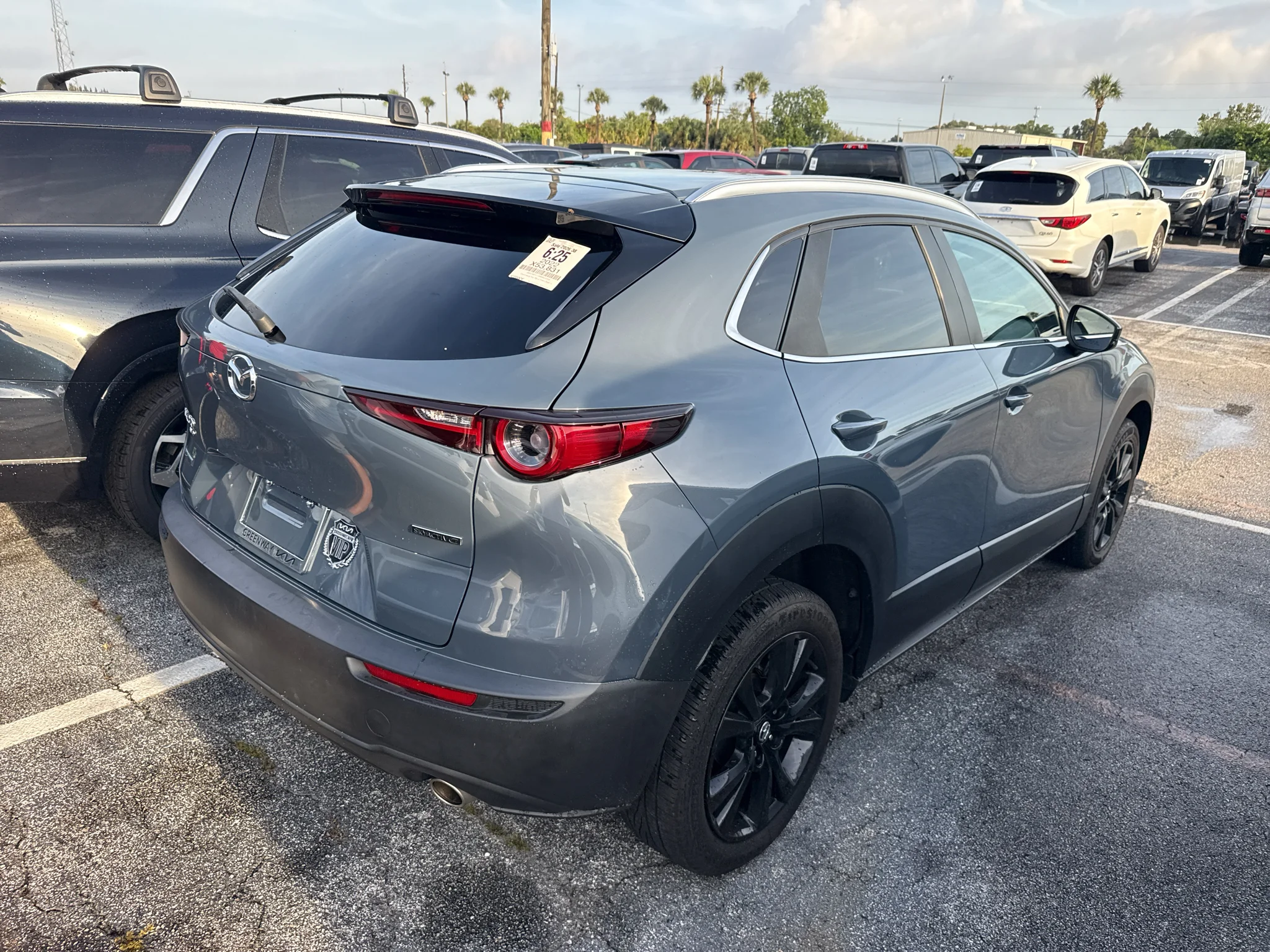 Used 2022 Polymetal Gray Metallic Mazda 2.5 S Carbon Edition image 2