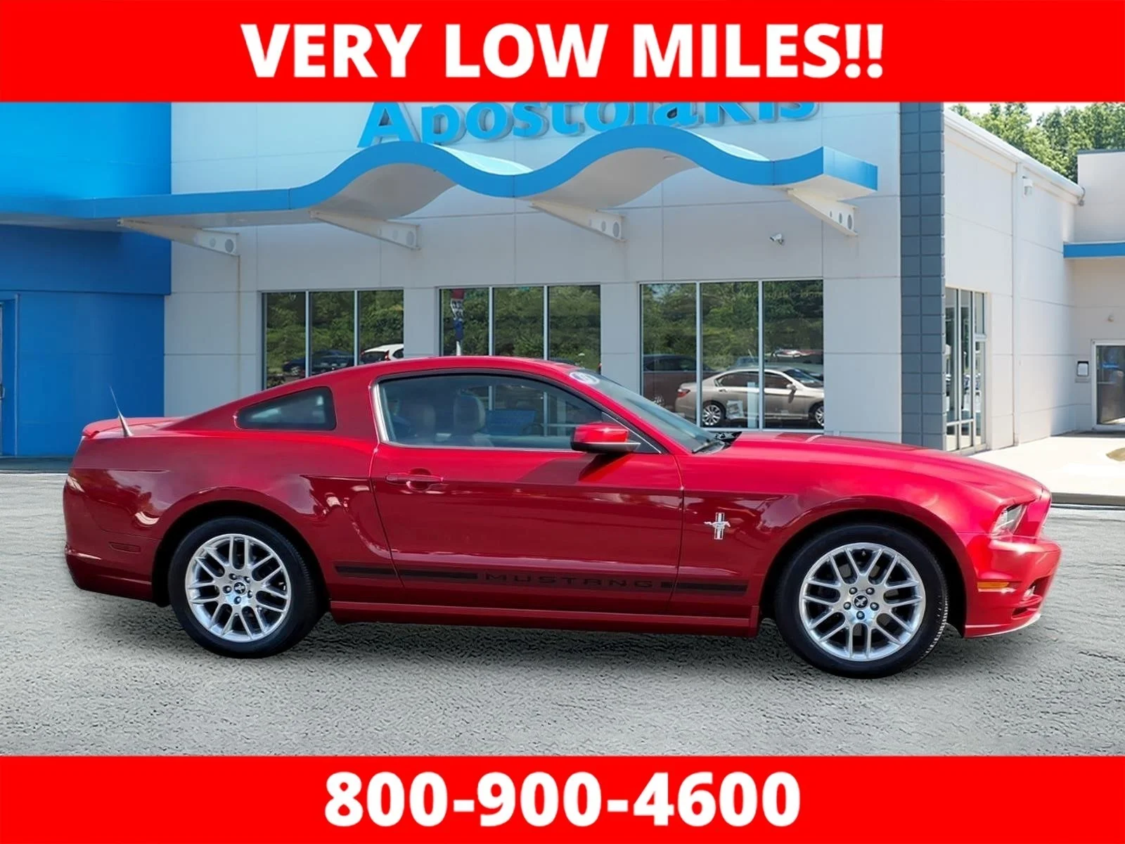 Used 2013 Ford Mustang V6 Premium with VIN 1ZVBP8AM3D5213096 for sale in Cortland, OH