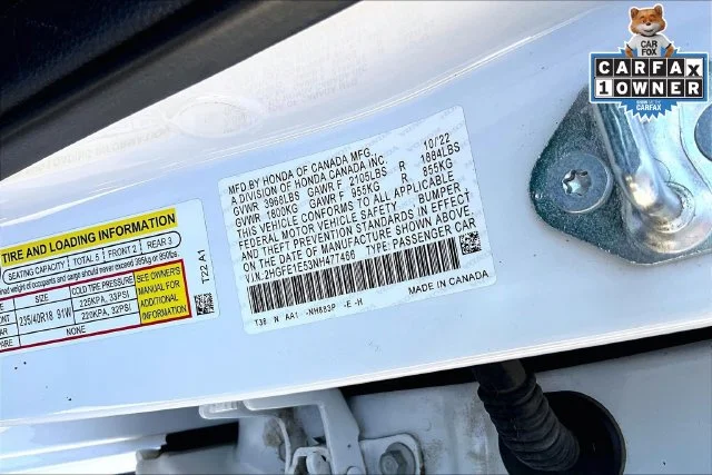 Used 2022 White Honda Si image 32