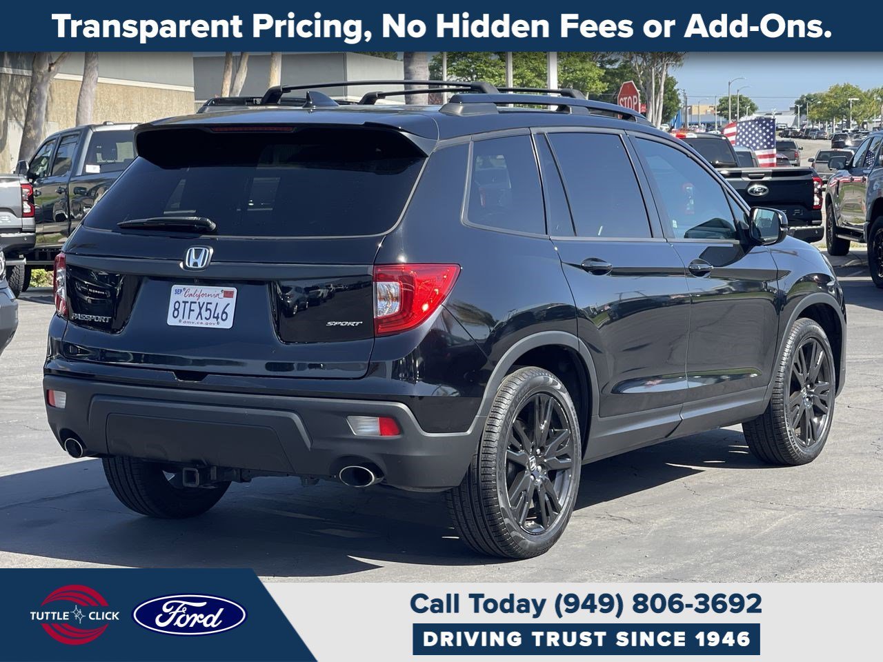 Used 2019 Black Honda Sport image 6