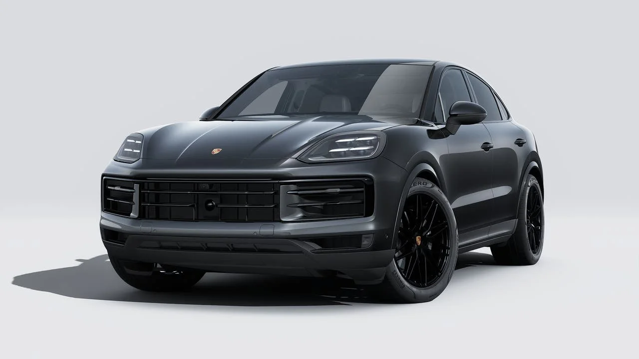 New 2026 Black Porsche  image 1