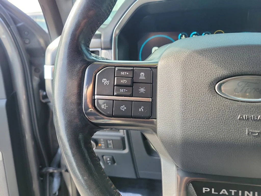 Used 2022 Carbonized Gray Metallic Ford Platinum image 16