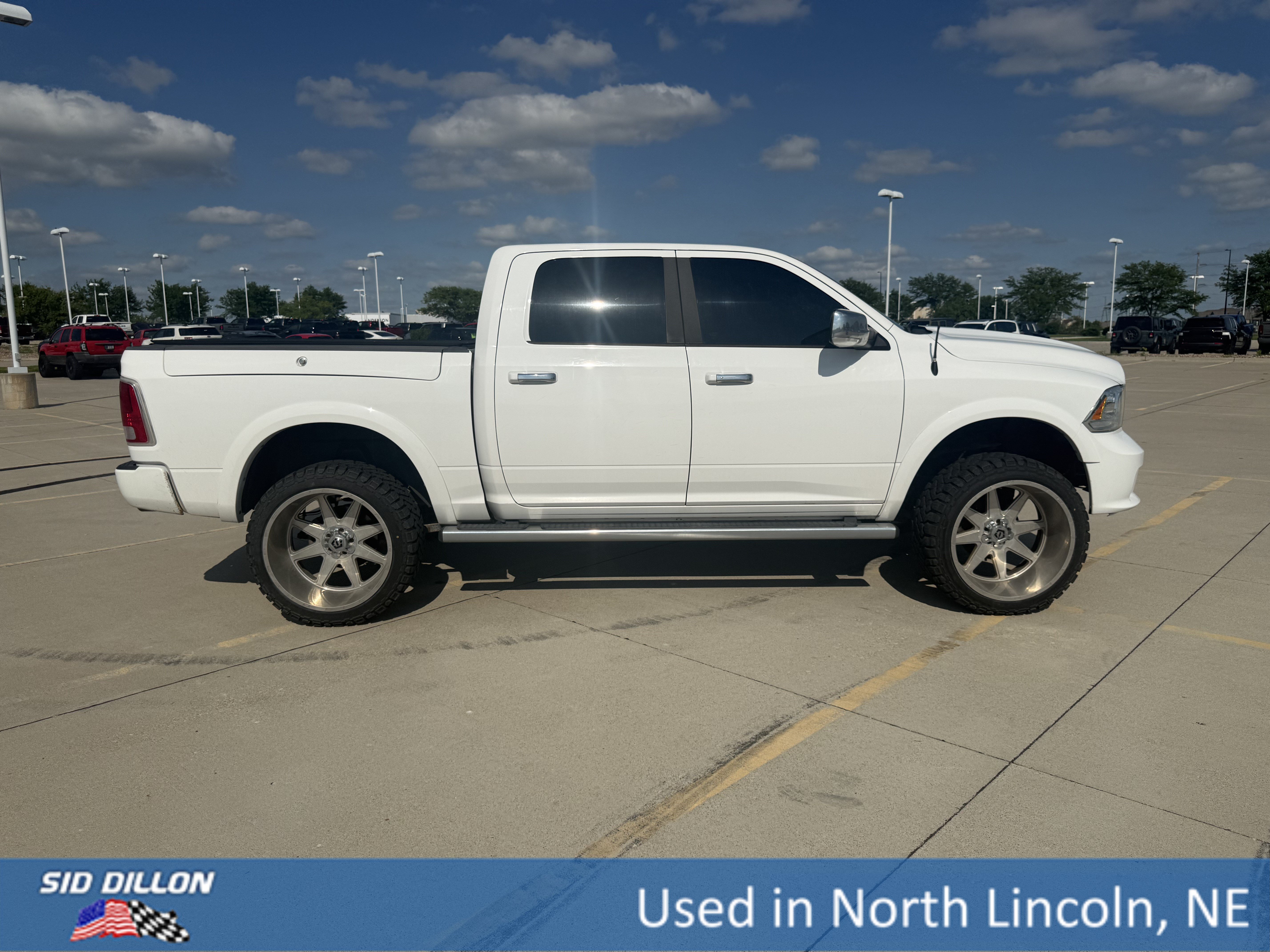 Used 2015 Bright White Clearcoat Ram Laramie image 3