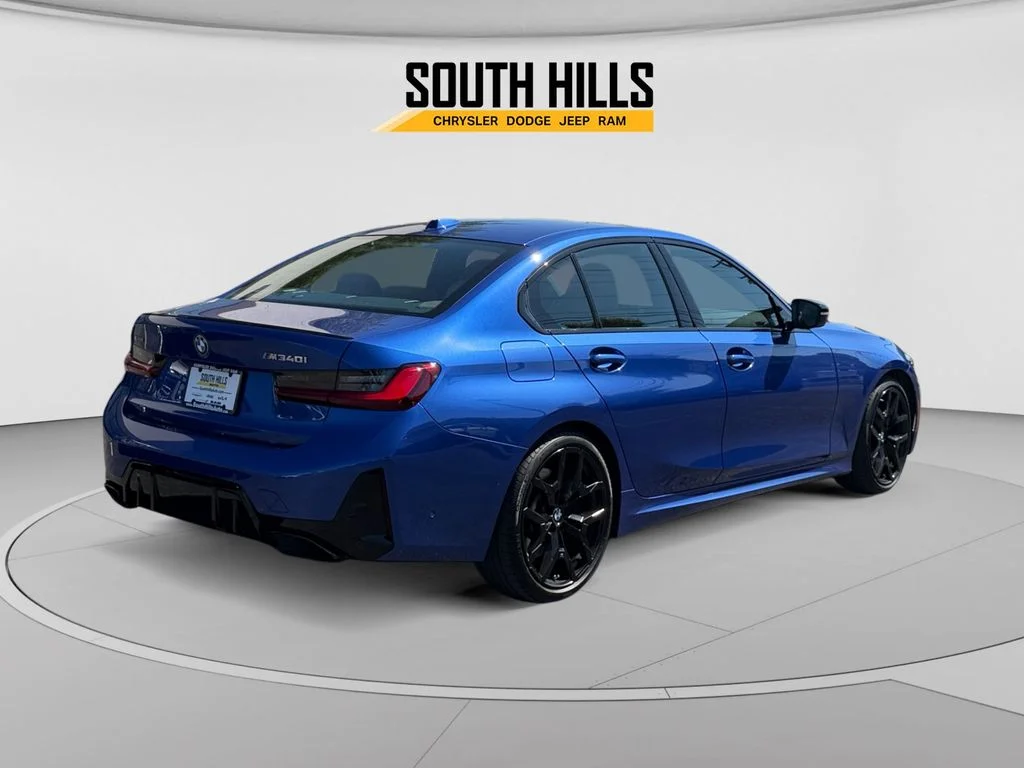 Used 2025 Blue BMW M340i xDrive image 5
