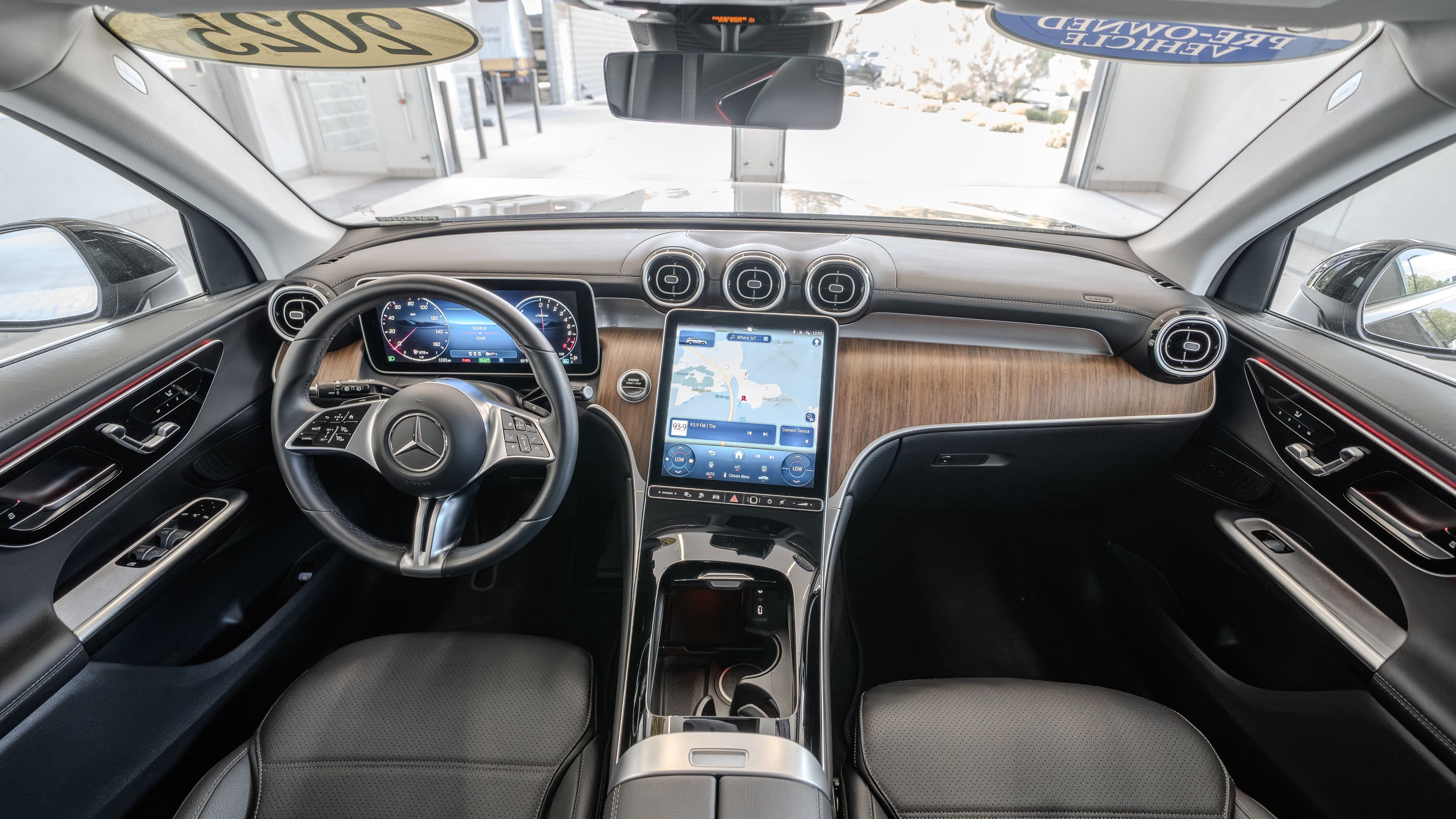 Certified Used 2025 Black Mercedes-Benz GLC 350e image 8