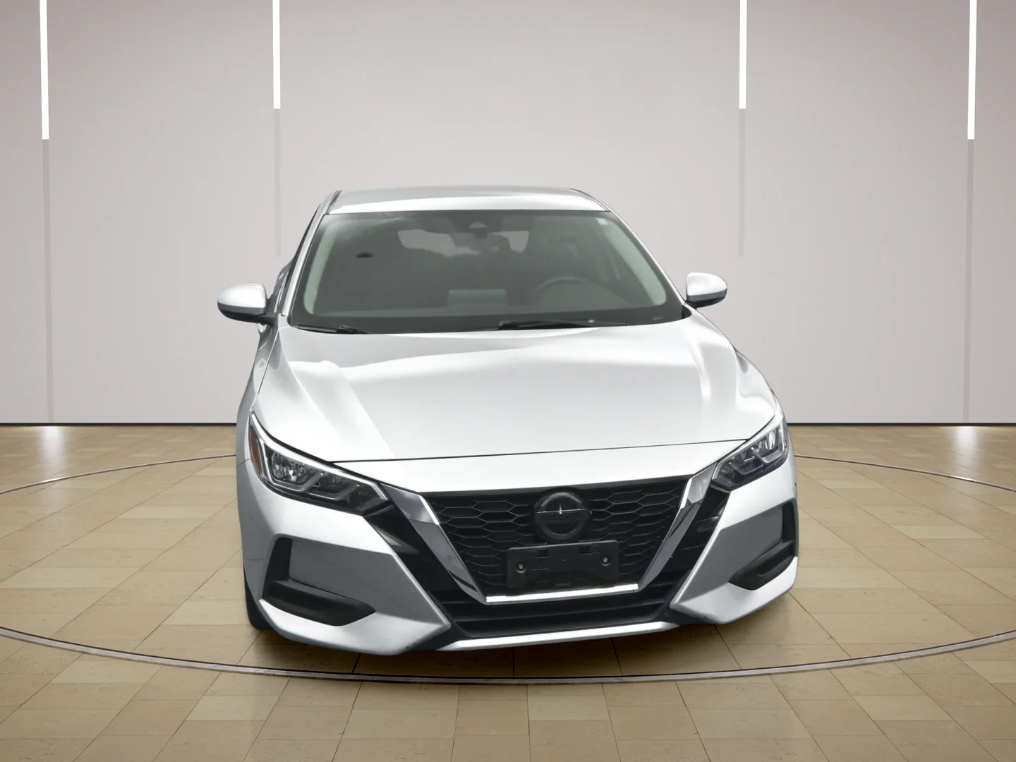 Certified Used 2020 Brilliant Silver Metallic Nissan SV image 2
