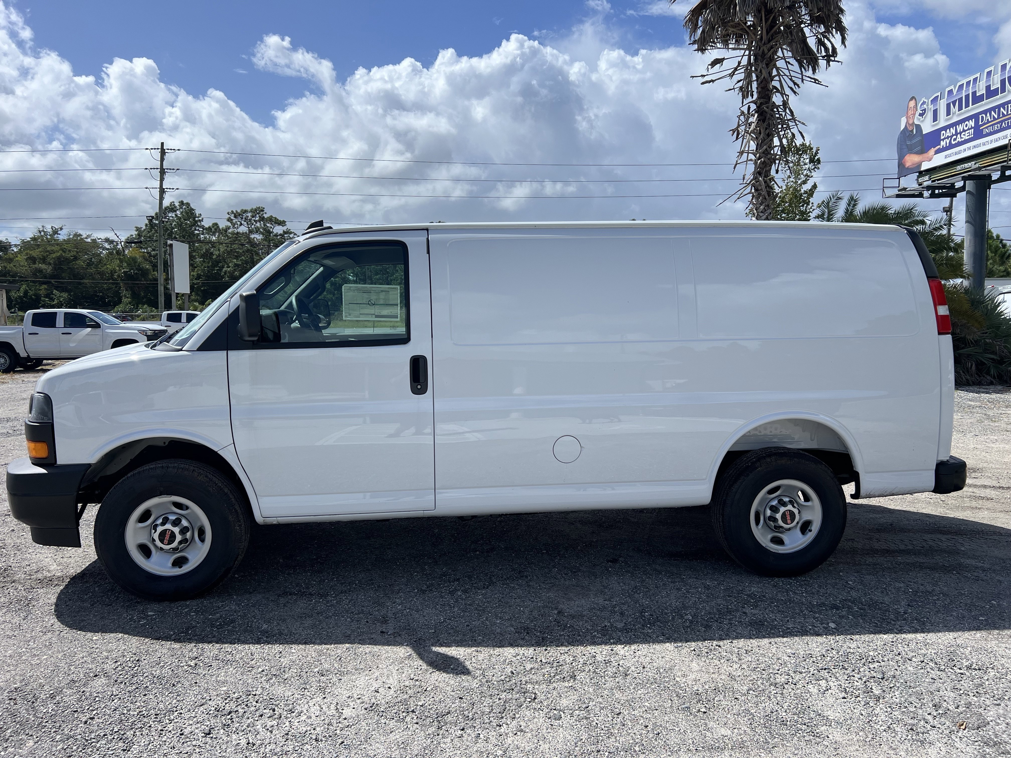 New 2025 Summit White GMC Work Van image 2