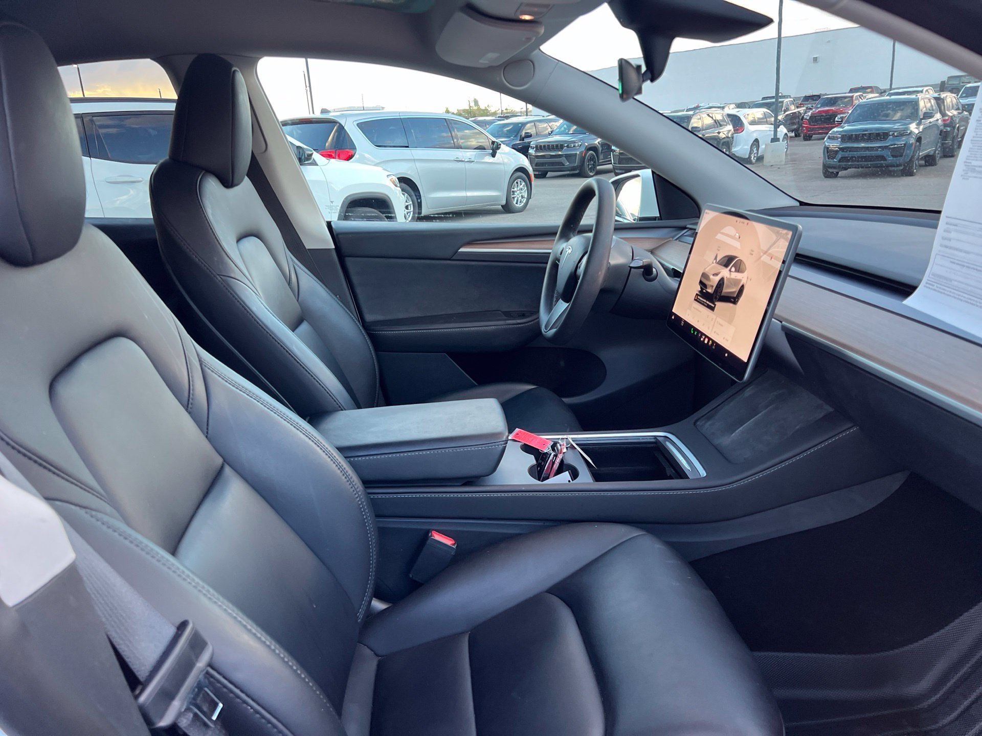 Used 2023 White Tesla Performance image 21