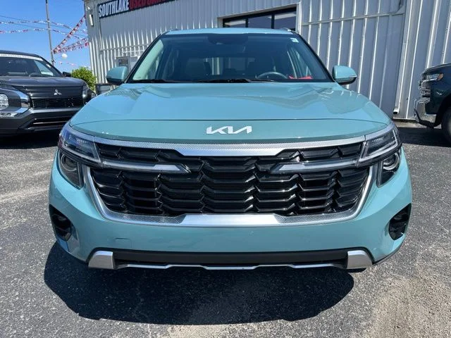 Certified Used 2024 Blue Kia EX image 2