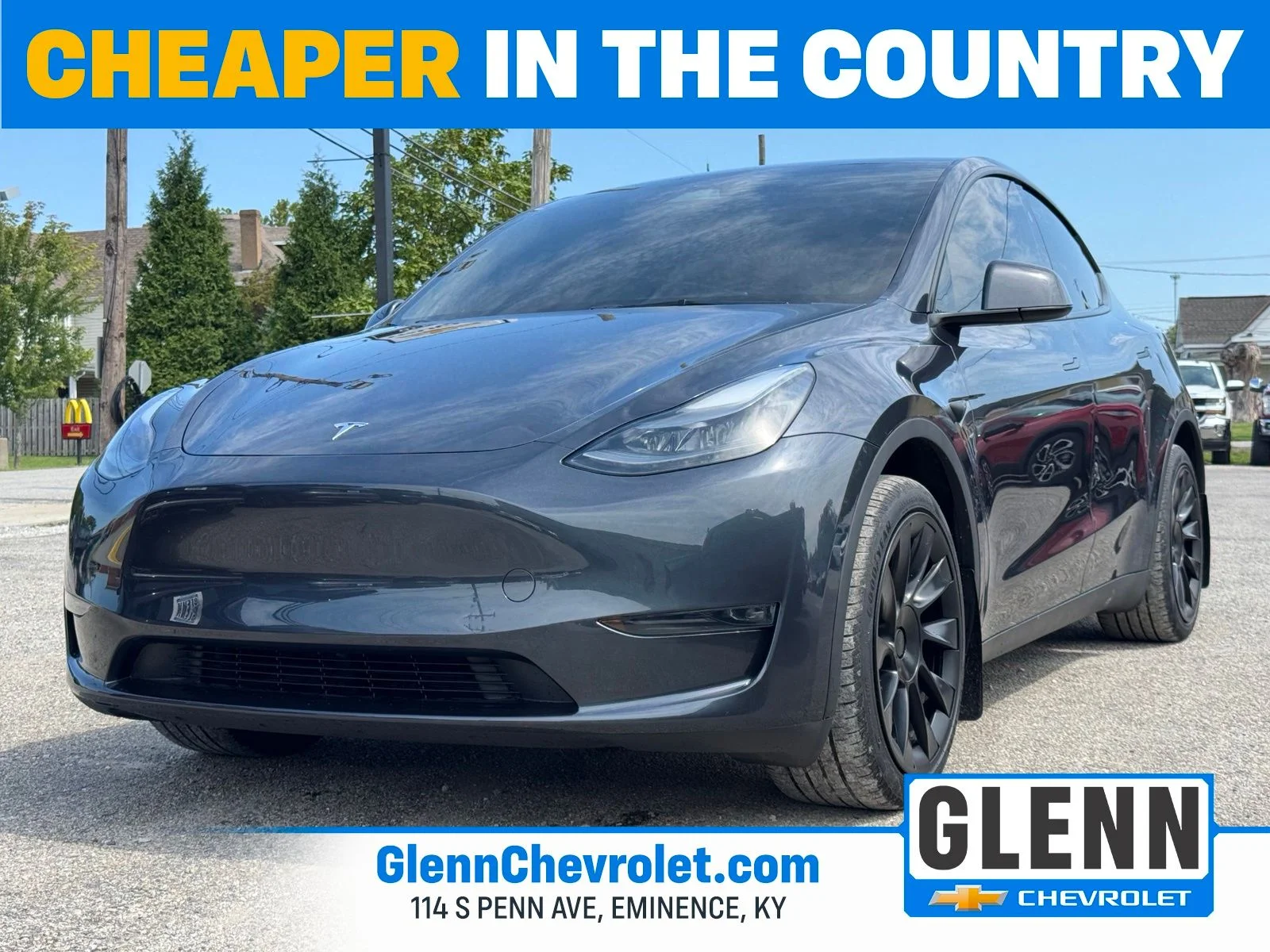 Used 2024 Gray Tesla Long Range image 1