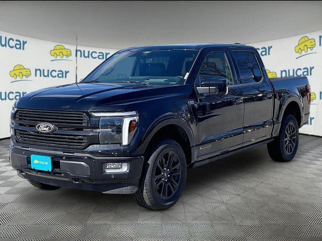 New 2025 Agate Black Metallic Ford Platinum image 4