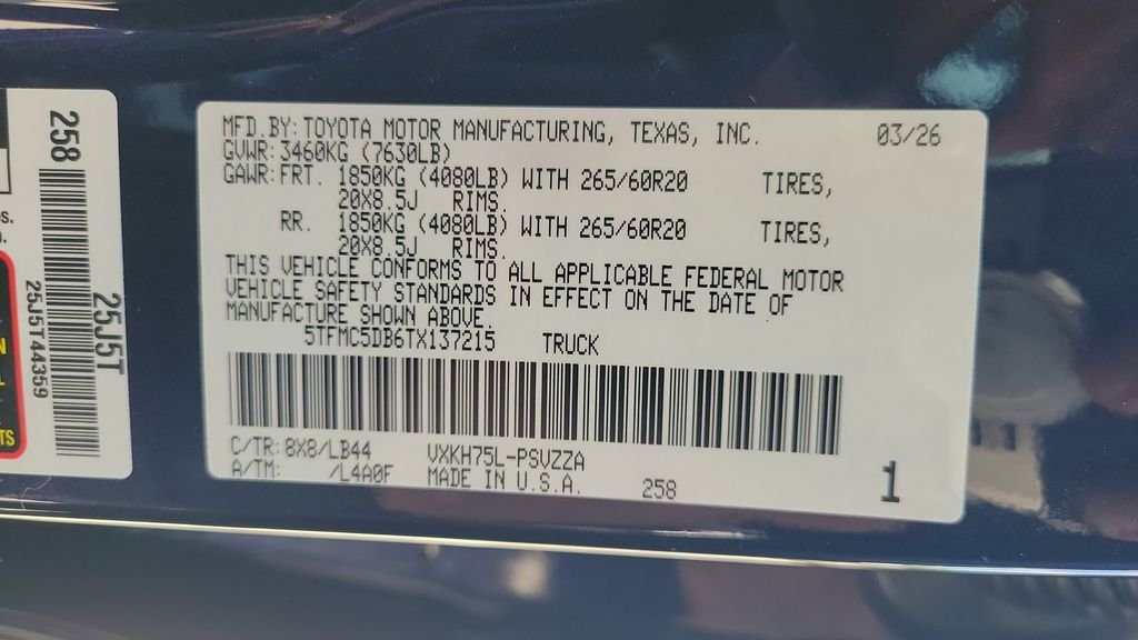 2026 Toyota Tundra 1794 Edition - Photo 26