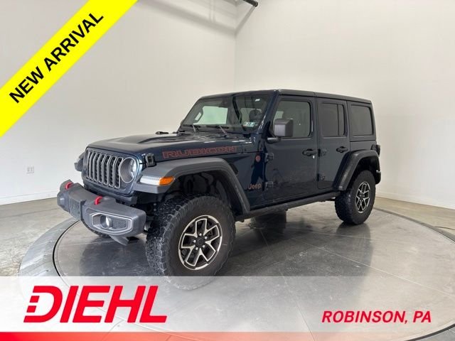 Used 2025 Blue Jeep Rubicon image 3