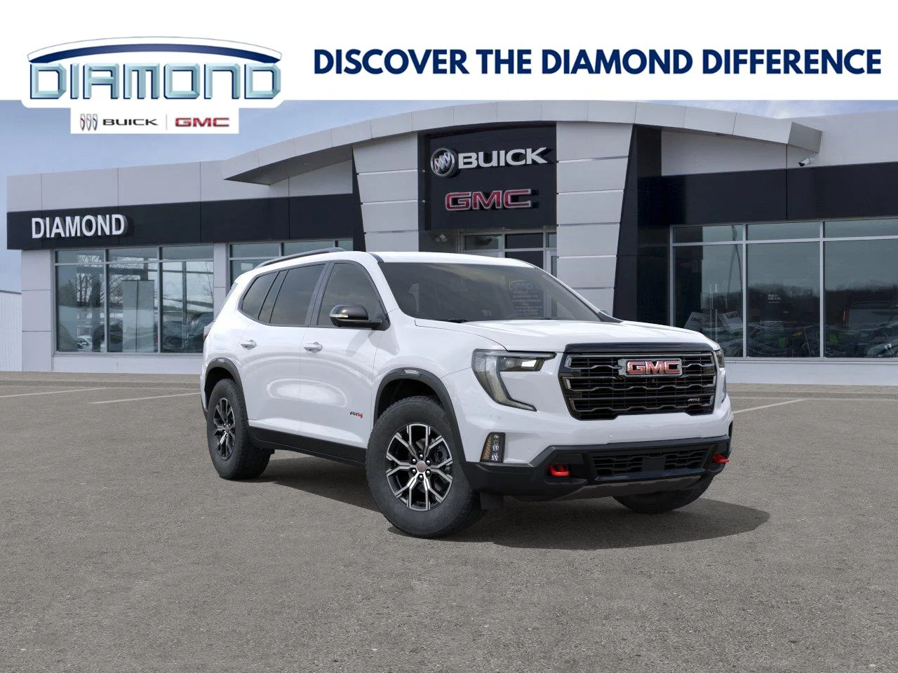 New 2026 Summit White GMC AT4 image 1