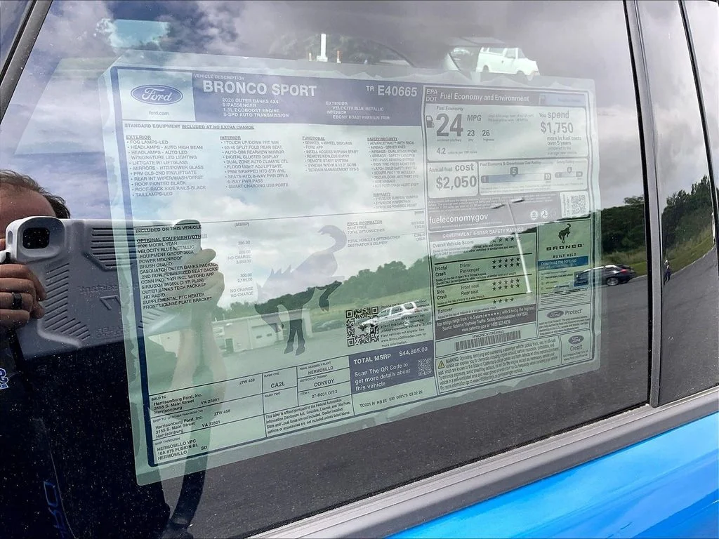 New 2026 Velocity Blue Metallic Ford Outer Banks® image 12