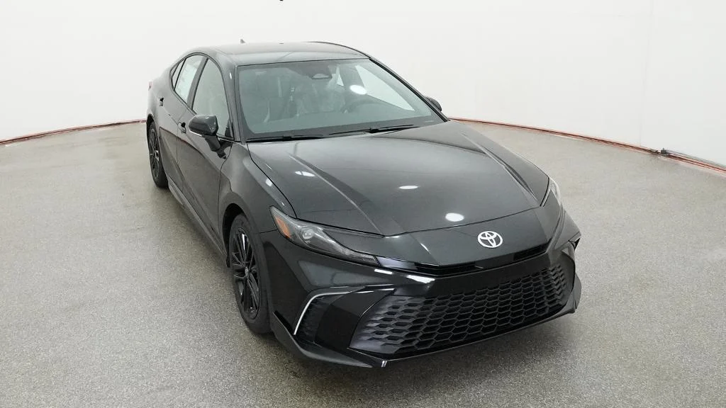 New 2026 Midnight Black Metallic Toyota SE image 8