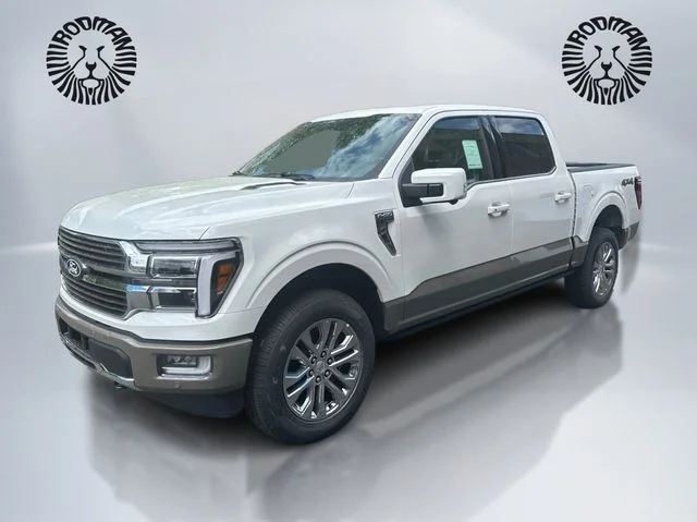 New 2026 Star White Metallic Tri-Coat Ford King Ranch® image 1