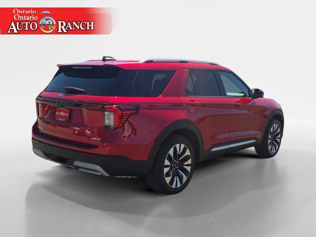 New 2026 Rapid Red Metallic Tinted Clearcoat Ford Platinum image 5