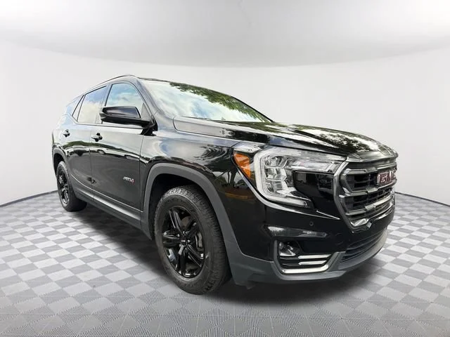 Used 2023 Ebony Twilight Metallic GMC AT4 image 3