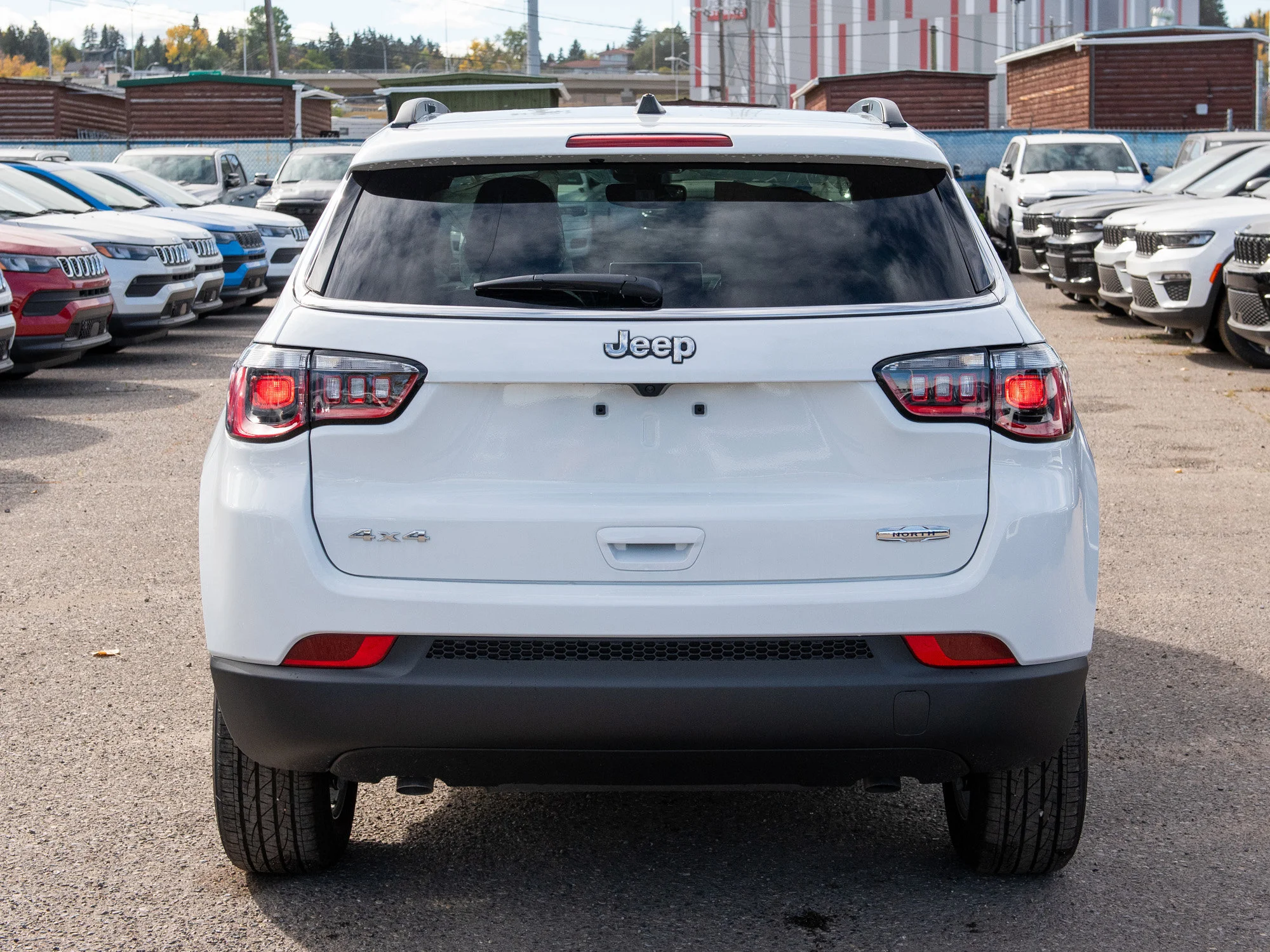 New 2026 White Jeep North* 4x4, Pano Sunroof, Heated Seats/Wheel, Remote Start image 4