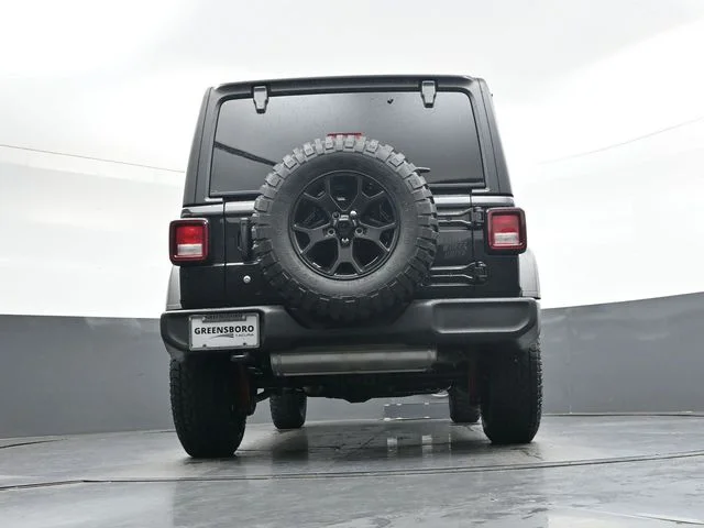 Used 2022 Black Clearcoat Jeep Unlimited Willys image 34