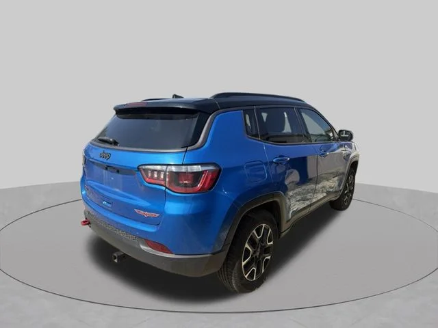 Used 2020 Blue Jeep Trailhawk image 6