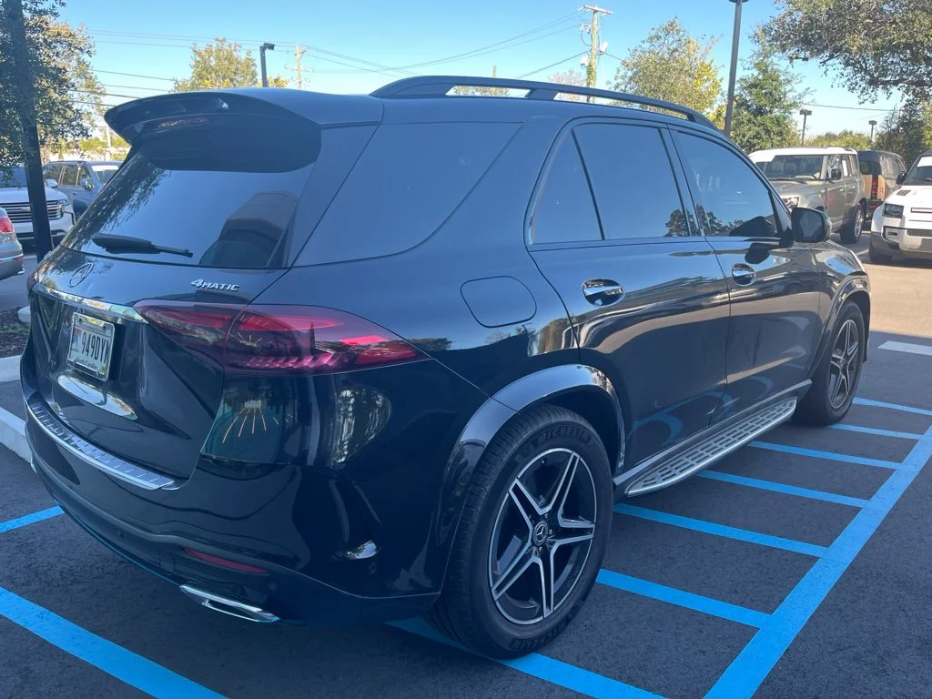 Certified Used 2024 Obsidian Black Metallic Mercedes-Benz GLE 450 image 5