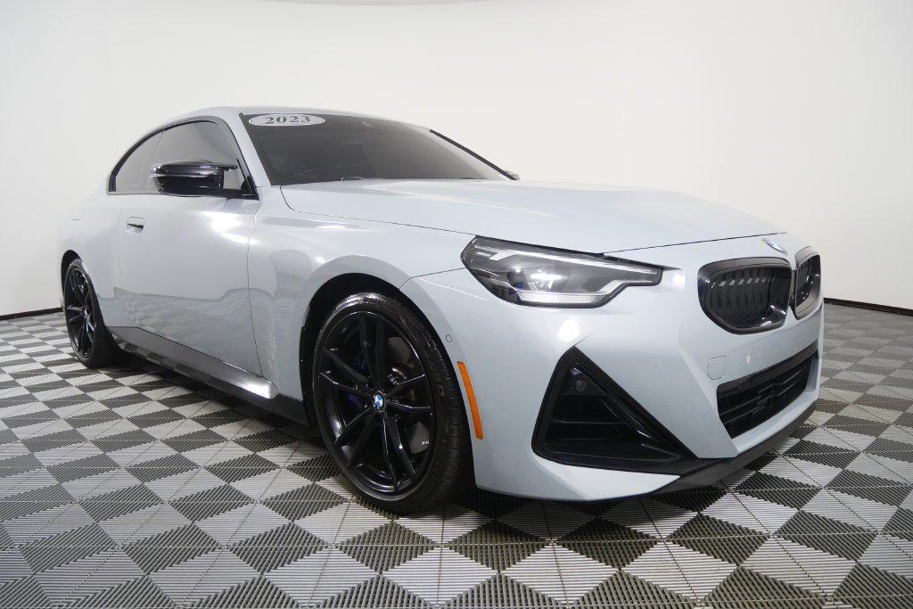 Certified Used 2023 Brooklyn Grey Metallic BMW M240i image 2