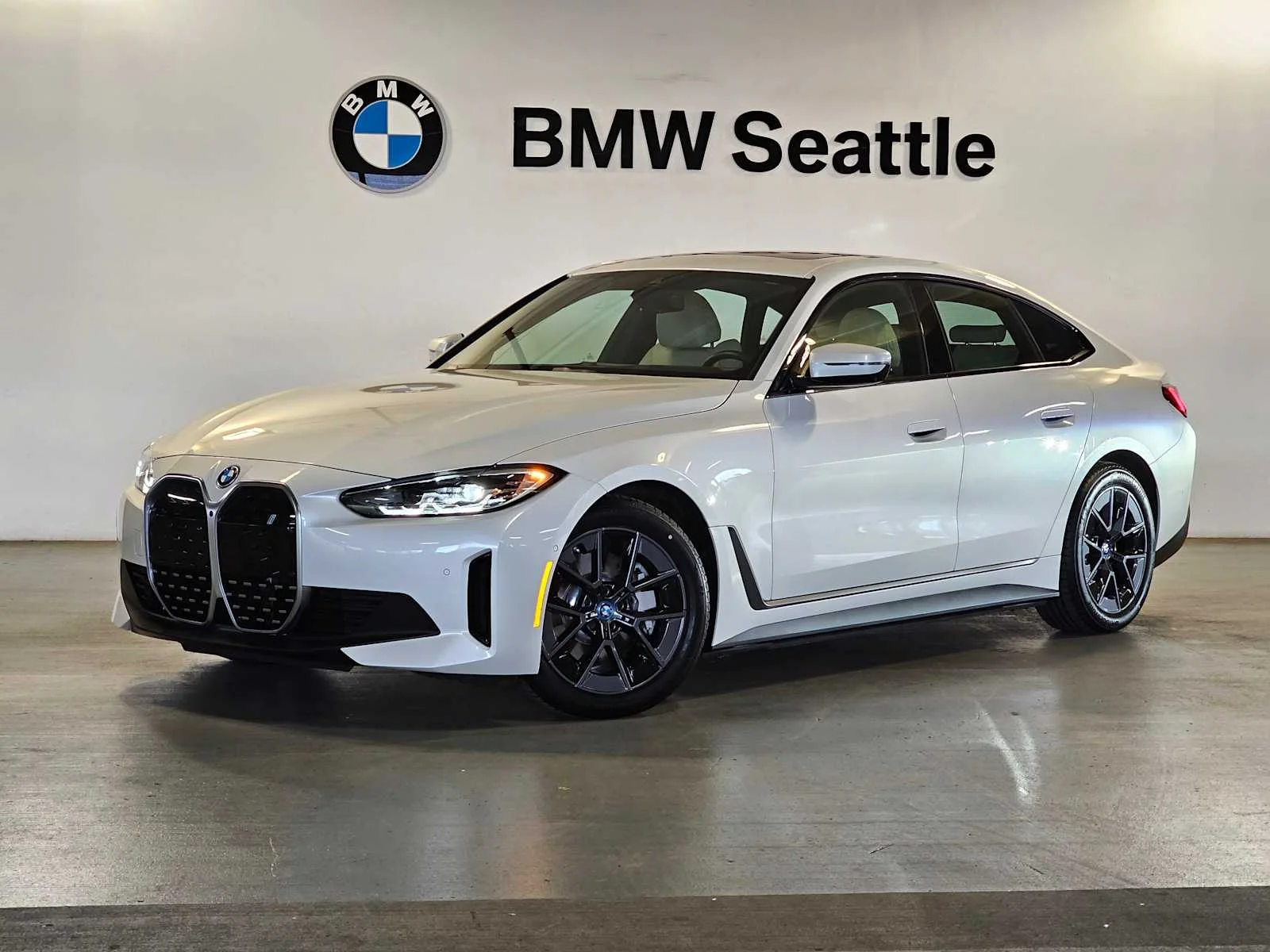Certified Used 2023 Mineral White Metallic BMW eDrive40 image 1