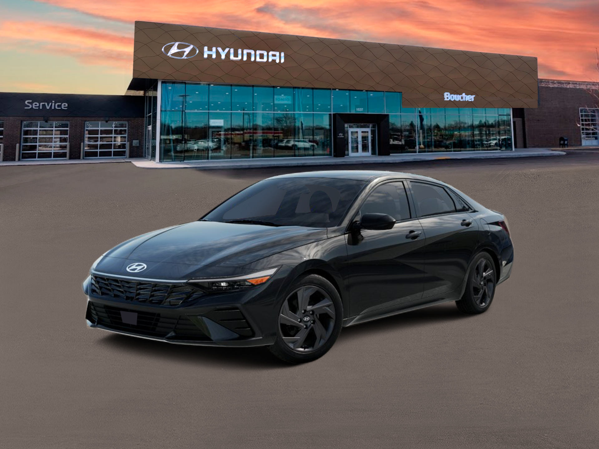 New 2026 Abyss Black Hyundai SEL Sport Plus image 2