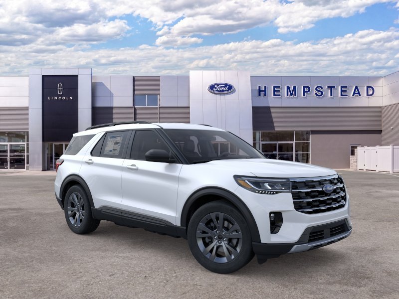 New 2026 Star White Metallic Tri-Coat Ford Active image 7