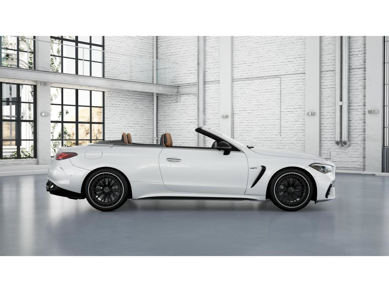 New 2027 MANUFAKTUR Moonlight White Metallic Mercedes-Benz AMG® CLE 53 4MATIC+ Cabriolet image 16