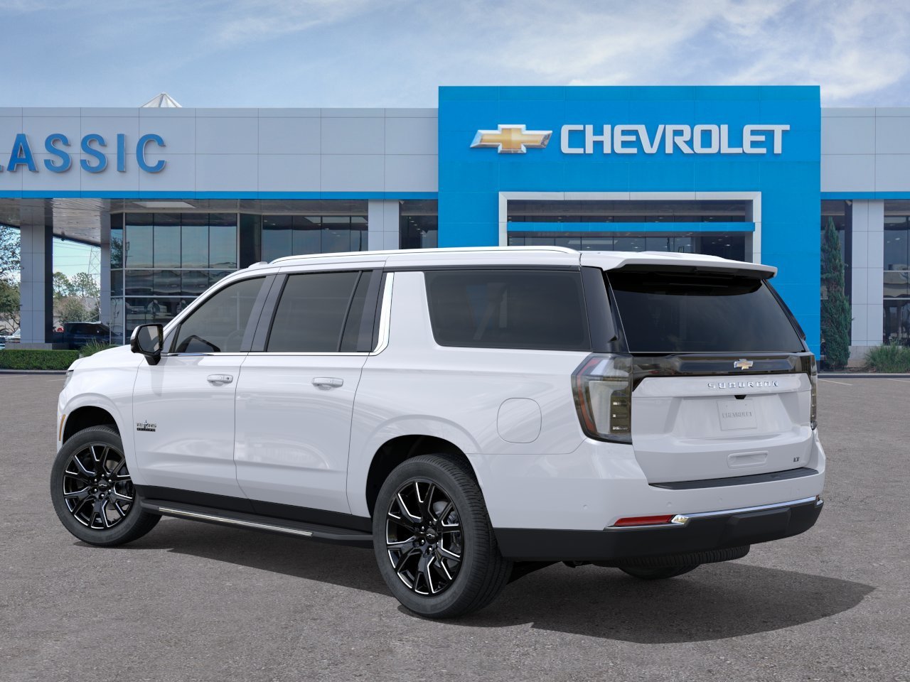 2026 Chevrolet Suburban LT White at Classic Elite Chevrolet Hwy 6