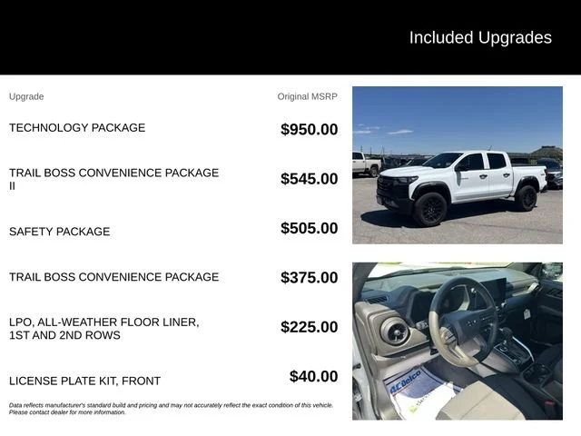Certified Used 2024 White Chevrolet Trail Boss image 5