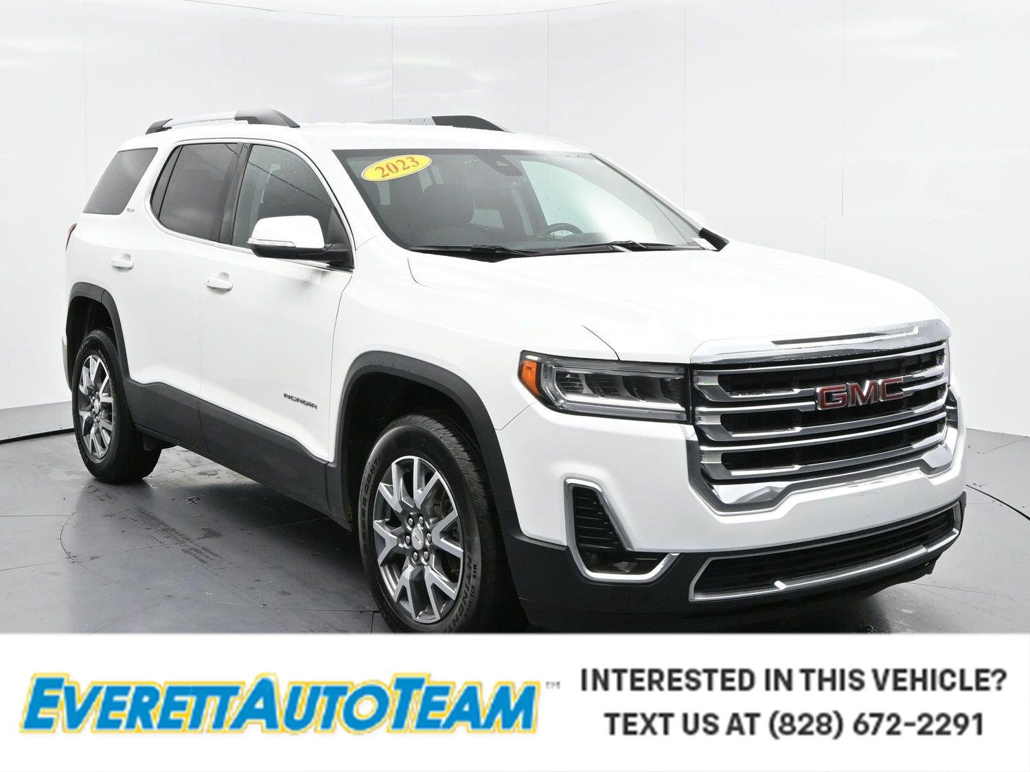 Used 2023 Summit White GMC SLT image 1