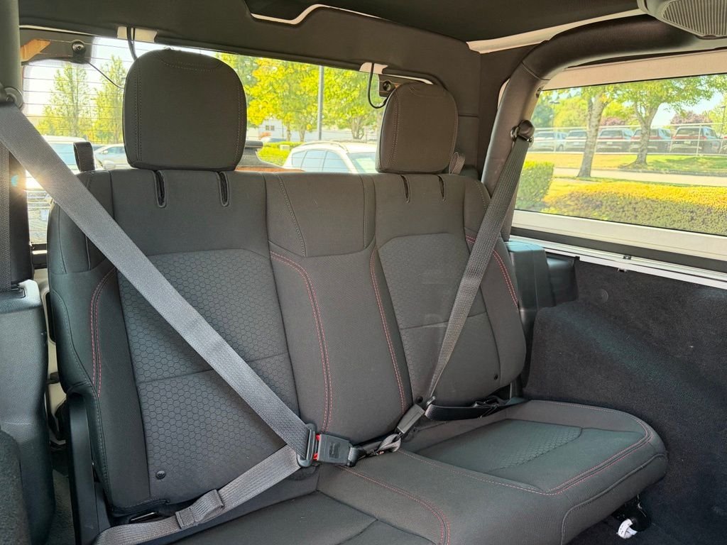Used 2023 Bright White Clearcoat Jeep Rubicon image 29