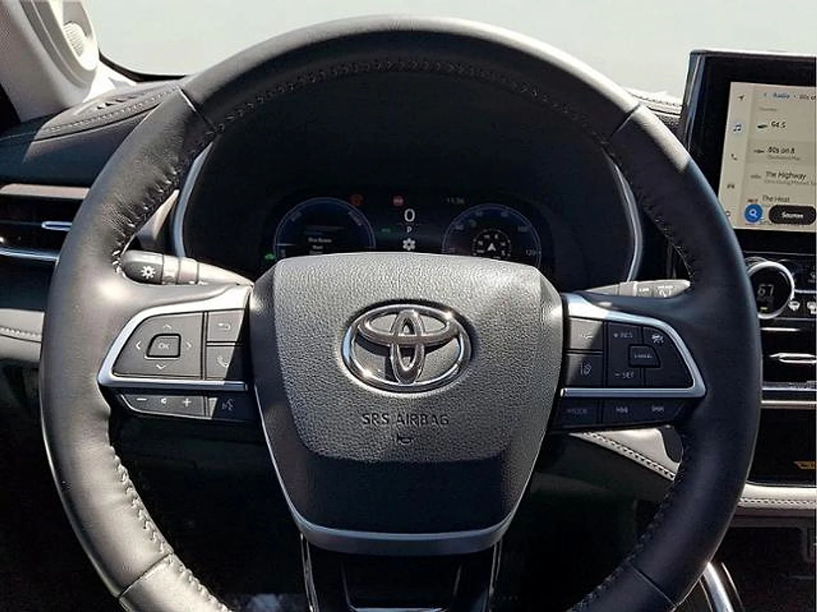 Used 2023 Midnight Black Metallic Toyota Hybrid Limited image 21