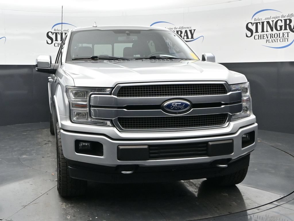Used 2018 Silver Ford Platinum image 2