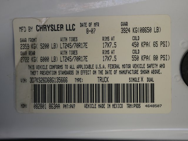 Used 2008 Bright White Dodge Regular Cab ST image 23