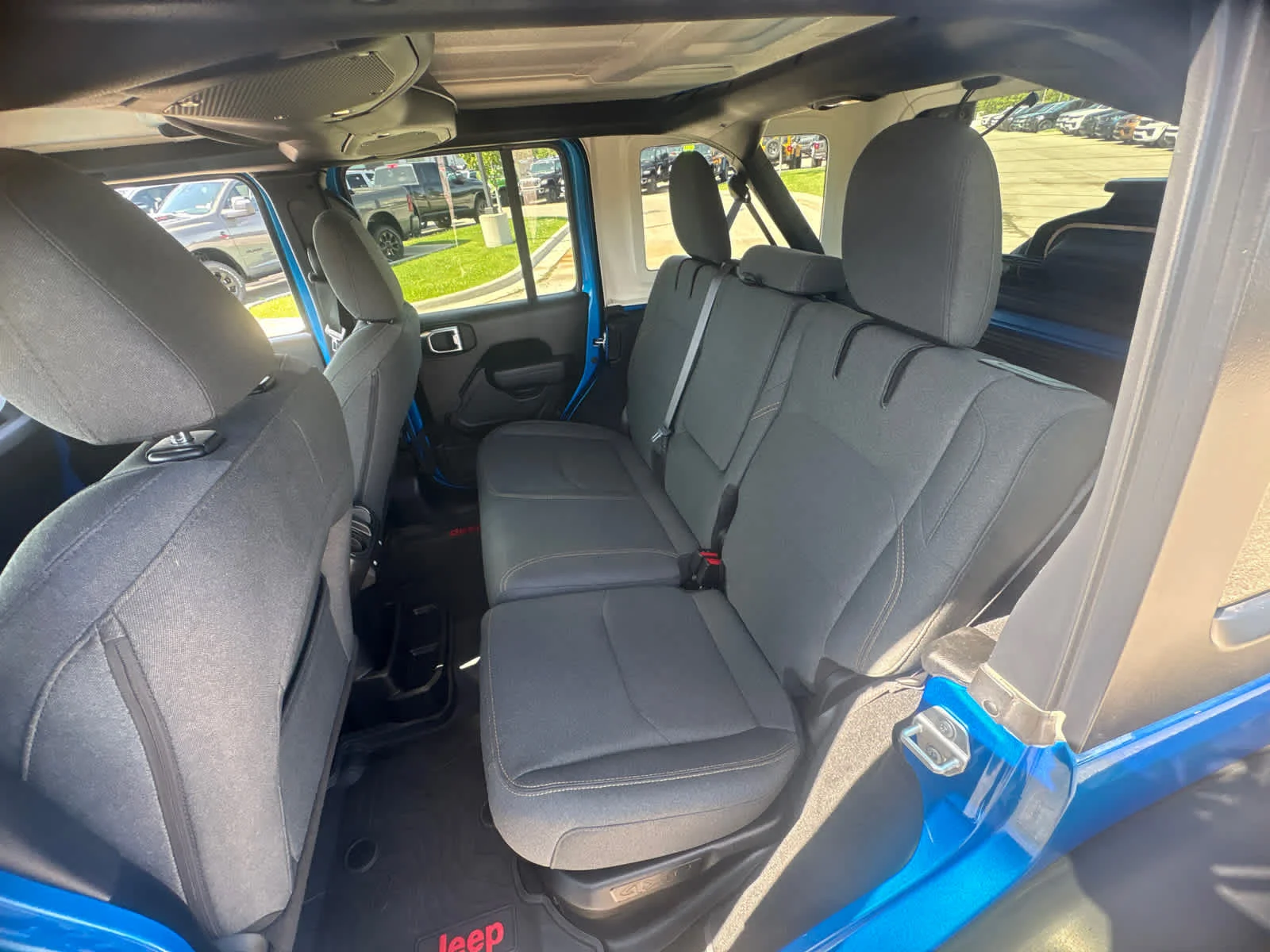 Used 2024 Hydro Blue Pearlcoat Jeep Willys image 13