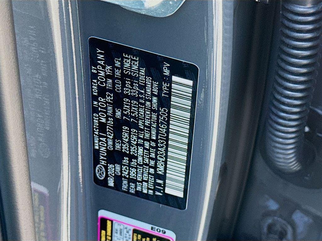 New 2026 Ecotronic Gray Pearl Hyundai SEL Premium FWD image 23