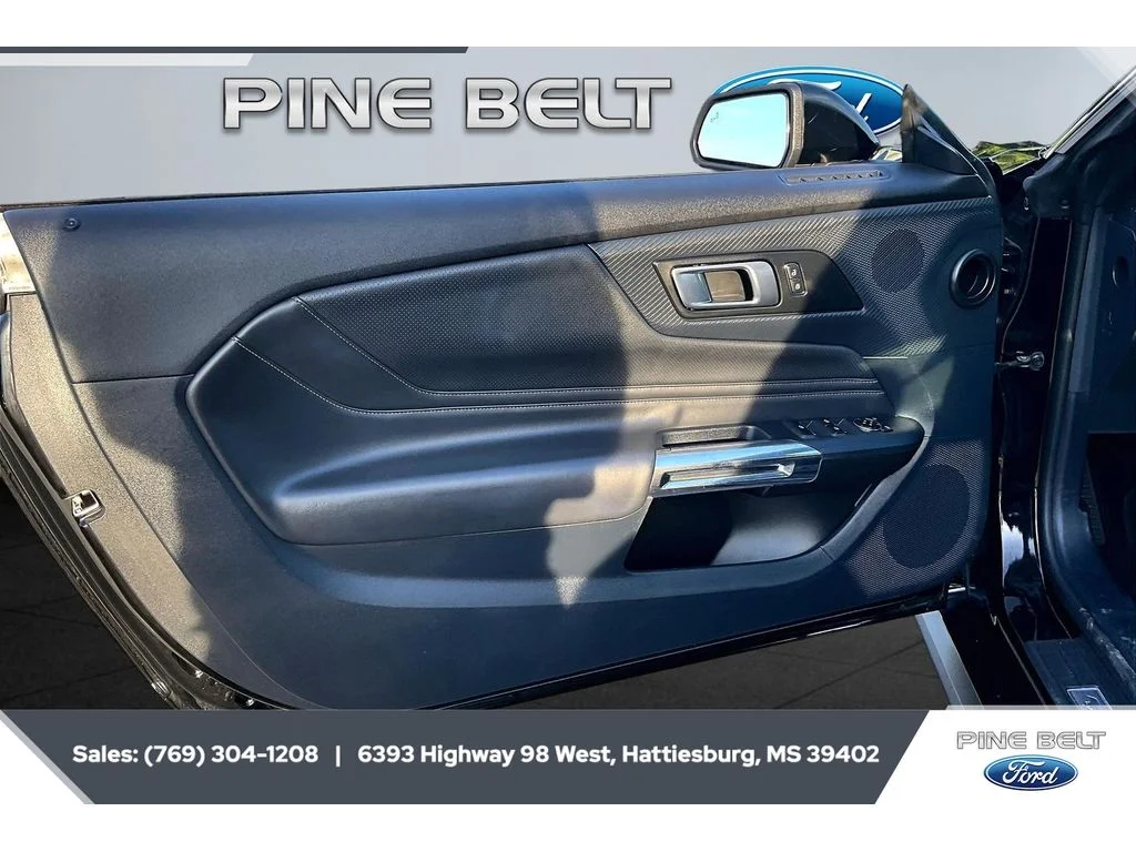 Used 2024 BLACK Ford EcoBoost Convertible image 17
