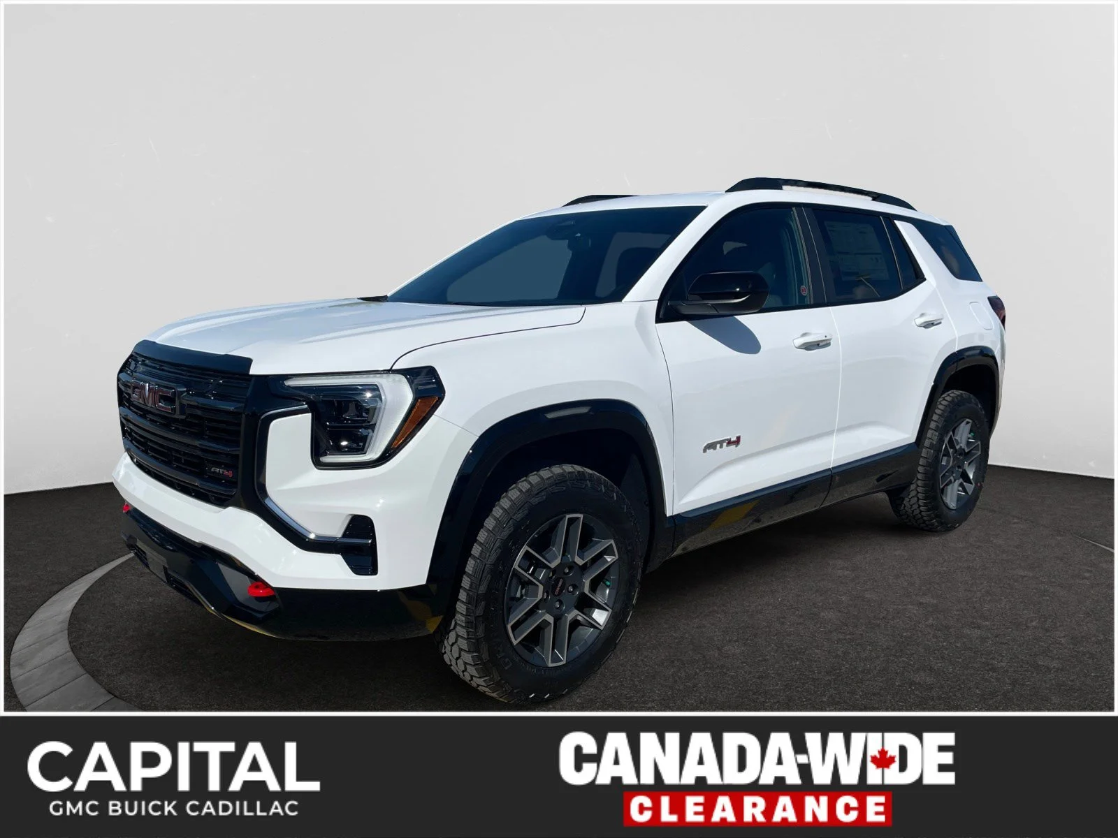New 2027 Summit White GMC AWD AT4 image 1