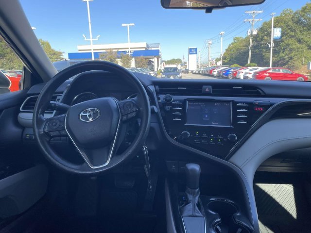 Used 2019 Super White Toyota LE image 12