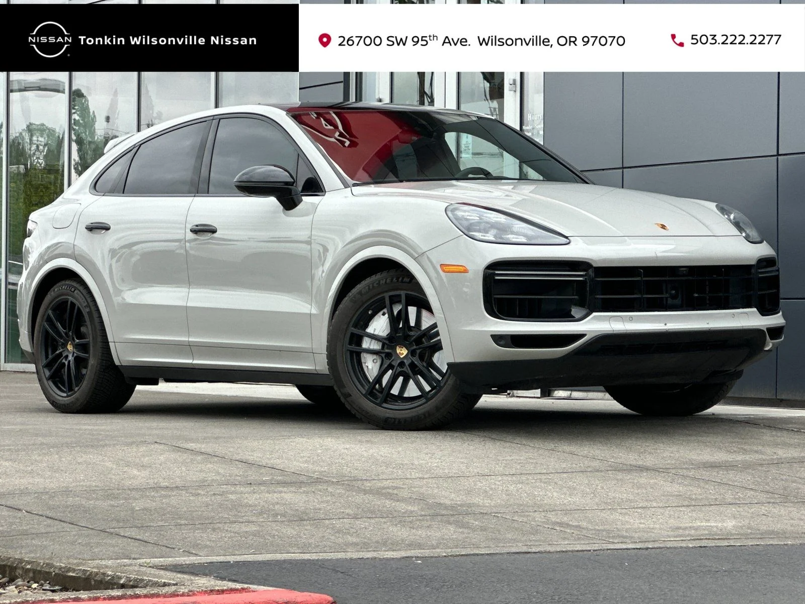 Used 2020 Gray Porsche Turbo image 1