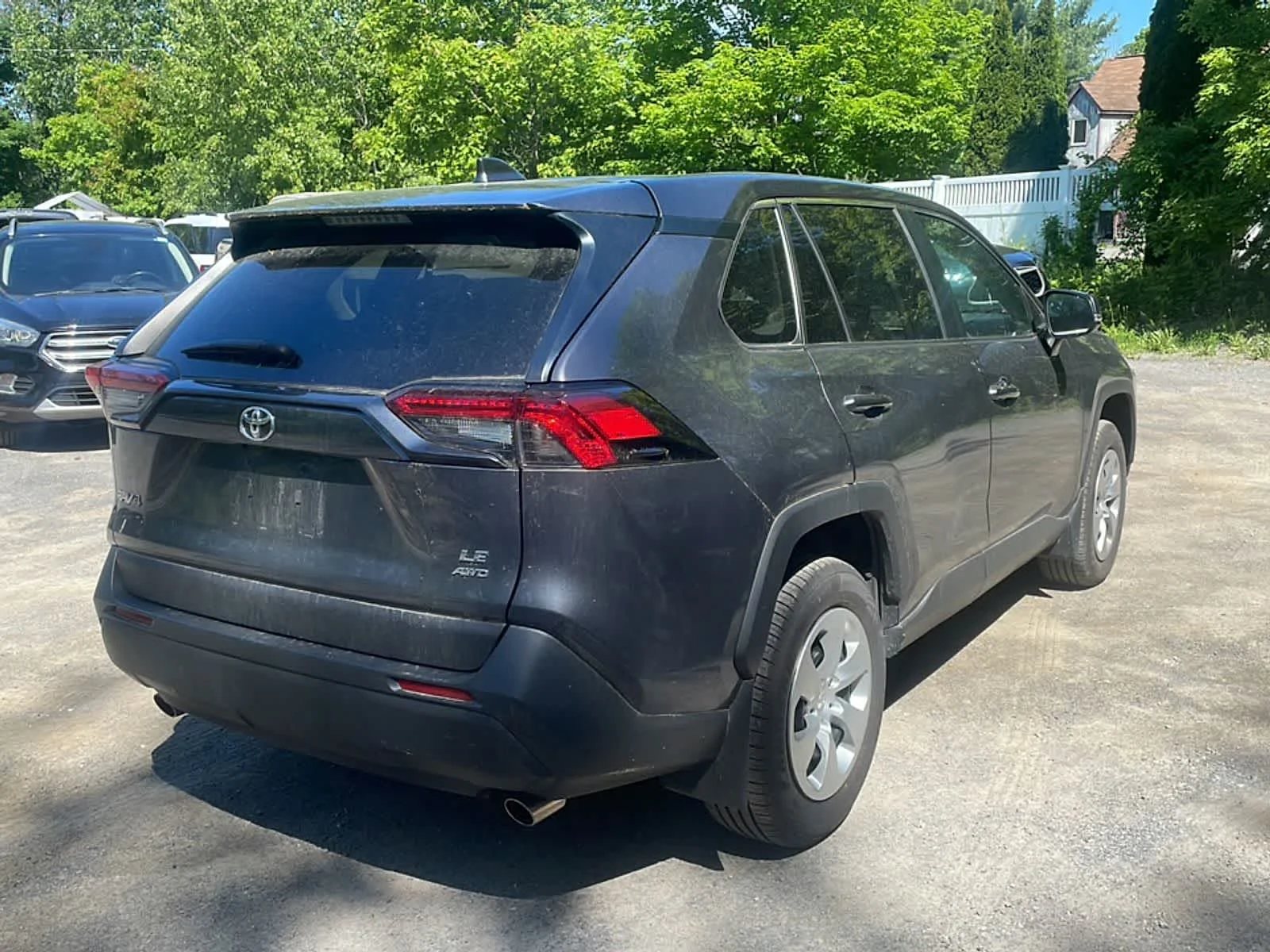 Certified Used 2022 Magnetic Gray Metallic Toyota LE image 10