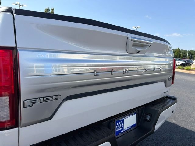 Used 2018 White Platinum Clearcoat Metallic Ford Limited image 9
