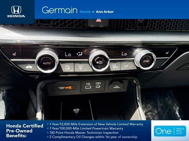 Certified Used 2024 Canyon River Blue Metallic Honda 1.5T AWD EX-L image 30